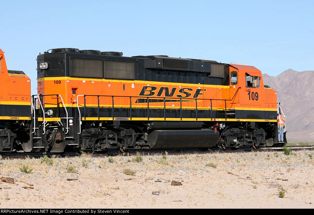 BNSF GP60M #109 on Cadiz local